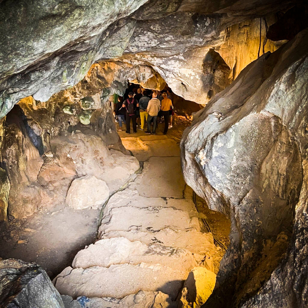 Explore pristine caves away from crowds